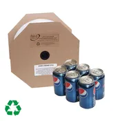 Perforated Plastic 6 pack Rings for Soda Cans