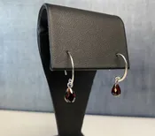 14kw, Garnet Earrings