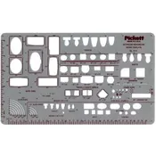 171I Pickett Bathroom Remodeling Template 1/8" &amp; 1/4"
