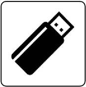 Receive a flash drive