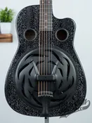Beard Trailhead E Model Round Neck Resonator- Black Dog Hair