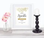 Classic Sparkler Send Off Display Sign