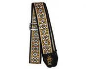 Ace Vintage Reissue Greenwich Guitar Strap by D'Andrea - Made in the USA