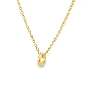 14k Yellow Gold Pendant Slide Charm