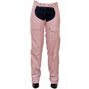 Allstate Pink Leather Chaps
