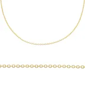18K Yellow Gold Cable Chain