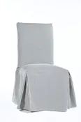 Long Stripe Twill Ticking Dining Chair Slipcover