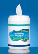 Critical-Clean 70/30 Isopropyl Alcohol (IPA) Wipes, Poly-Cellulose, 6" x 9"