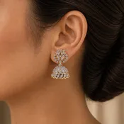 2 In 1 Diamond Jhumka