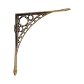 [Art Deco Bracket IR7902] Industrial Shelf Bracket | 2 Sizes