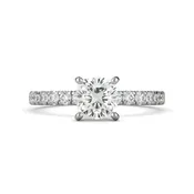Amore White Gold Diamond Engagement Ring