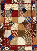 10 Minute Block Western Finished Quilt 50x68