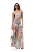 Denise Dress - Iris Patchwork