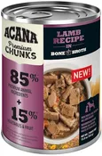 Acana Premium Chunks Lamb Recipe in Bone Broth Wet Dog Food - 12.8-oz