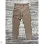 Athletic Leggings By Athleta In Beige, Size: L