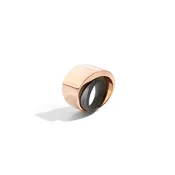 18k Rose Gold and Titanium Tourbillion Ring