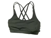 Athletic Bra By Lululemon In Green, Size:M