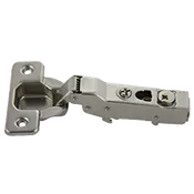 110 SFX Series Soft Close Clip CAM Hinge Half Overlay w/Dowels