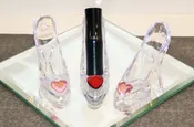Acrylic Shoes with Hearts