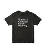 Wood Species Tee — Holler Design