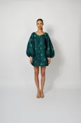 Monochrome Green Good Luck Dress