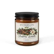 Christmas Warmth Scented Soy Candle 9 oz