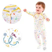 Eczema sleep suit for Baby & Toddler Soft, Breathable, Sleepwear for Sensitive Skin & itch Relief