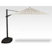2-Pc 11' Cantilever Arbor Smoke Umbrella