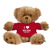 “I Love” Teddy Bear