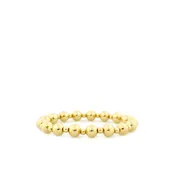 8mm Multi Sized Brass Ball Bracelet
