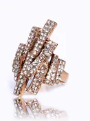 BELLE rose-gold ring (T F)