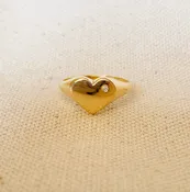 Heart Signet Ring