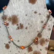#026 Orange Spiny Oyster & Pearls - Z Bars