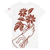 Cowgirl Bouquet T-shirt dress