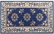 Hearth Rug - Oriental Blue  (8112)