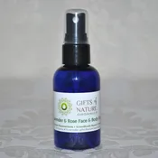 Lavender and Rose Face & Body Mister | Organic Body Care Products NJ — Gifts of Nature Organics | Howell, NJ