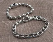 Ball & Link Bracelet 2 pack 8"
