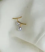 Loulou Duo Gold Studs