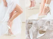 Olivia (White Silk Edition) Angela Nuran Shoes Size 7.5