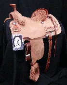 Cactus Saddlery Relentless Roughout Team Roper 14″