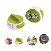 Compact ABS Can Opener with Sharp Stainless Steel Blade