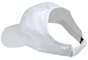 100% Cotton Ponytail Visor Baseball Caps Hats Flex Elastic Closure Womens Girls