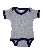 Infant Half Sleeve Contrast Onesies