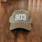 903 Embroidered Canvas Hat