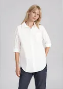 FIJI women's long sleeve button down blouse