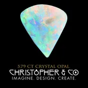 Opal Crystal 5.59 ct — Custom Artisan Jewelry | Unique Gemstones | Christopher & Co.