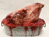 Decayed Cow Head in Bucket — The Best Halloween Store Ever!