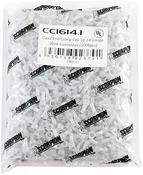 1000 pc. 16-14 AWG Closed End Insulated Nylon Plastic Wire End Crimp Caps Bulk