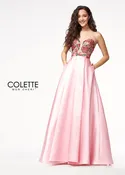 COLETTE MON CHERI Style 18214 Size 14 Garnet