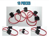 10 pcs 10 Gauge ATC Heavy Duty Fuse Holder Car Audio 12 Volt Automotive
